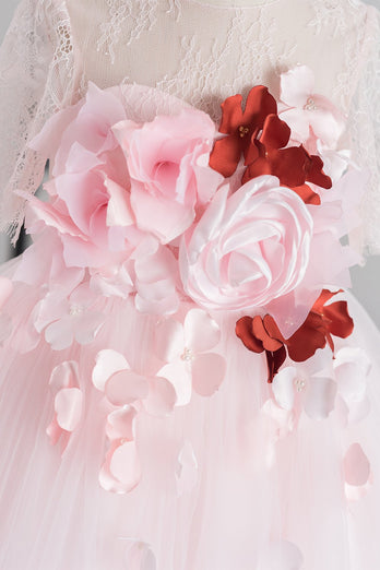 Rosa Tulle Flower Girl Dress