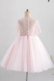 Rosa Tulle Flower Girl Dress