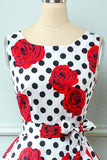 Abito vintage rosa anni '50