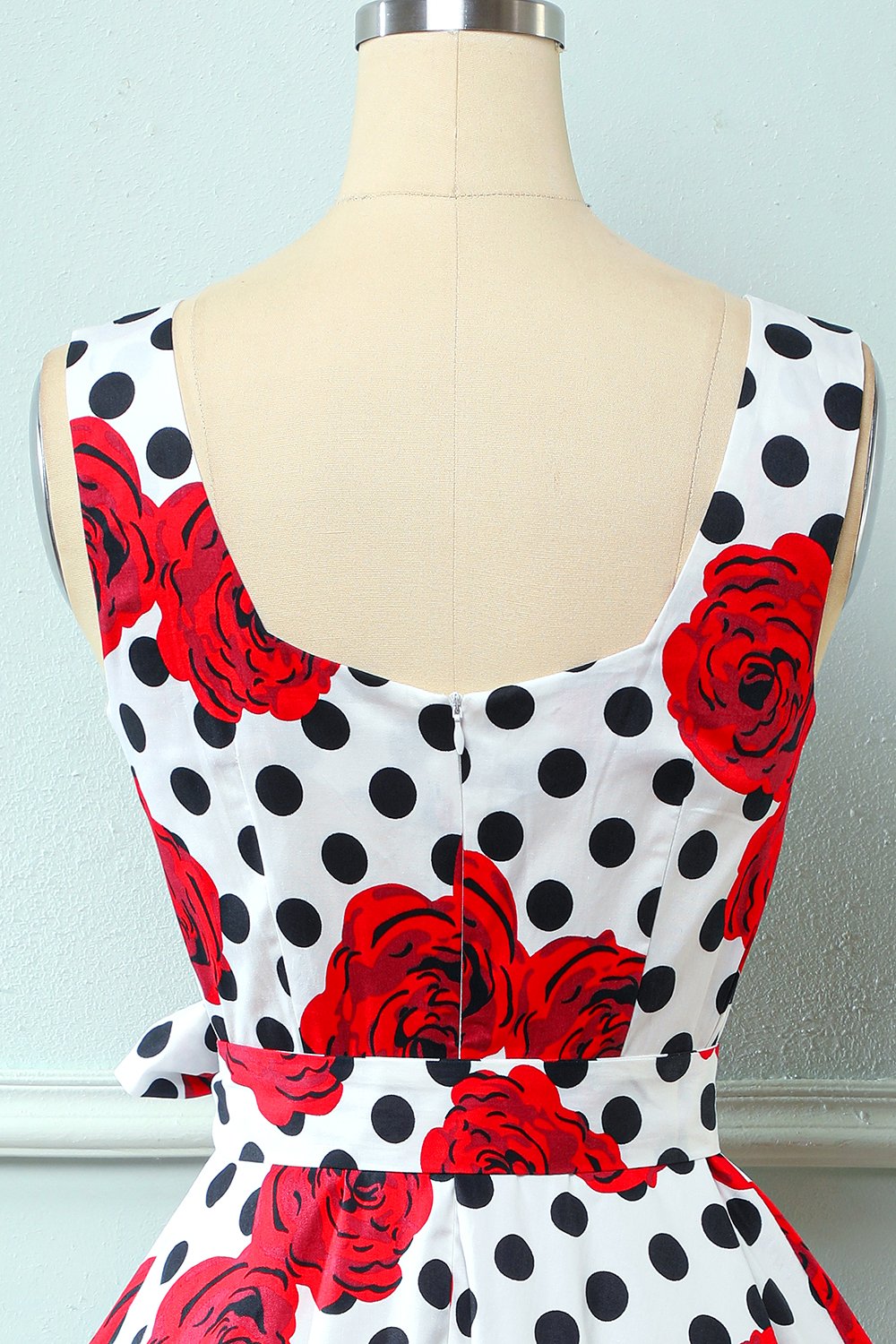 Abito vintage rosa anni '50
