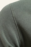 Vestibilità regolare classica grigio verde Colletto Manica Corta Polo Uomo
