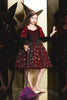 Carica l&#39;immagine nel visualizzatore di Gallery, Vestito da ragazza di Halloween rosso scintillante con stella