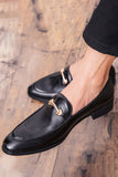 Scarpe Casual Uomo in Pelle Nera