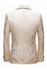 Carica l&#39;immagine nel visualizzatore di Gallery, Blazer Bianco Jacquard Uomo