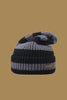 Carica l&#39;immagine nel visualizzatore di Gallery, Cappello a righe a maglia nero