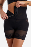 Albicocca a vita alta Butt-lifting Corsetto Pizzo traspirante shapewear