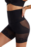 Albicocca a vita alta Butt-lifting Corsetto Pizzo traspirante shapewear