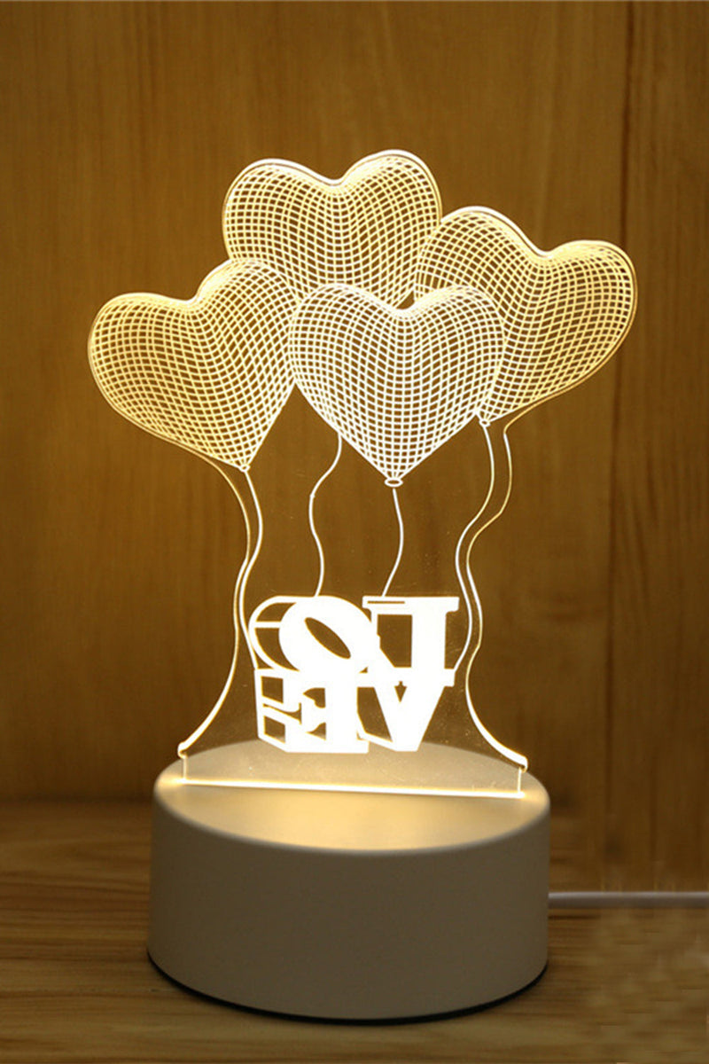 Carica l&#39;immagine nel visualizzatore di Gallery, Regalo creativo 3D Night Light Regalo di San Valentino
