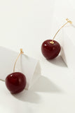 Orecchini Golden Red Cherry