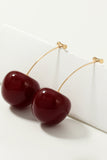 Orecchini Golden Red Cherry