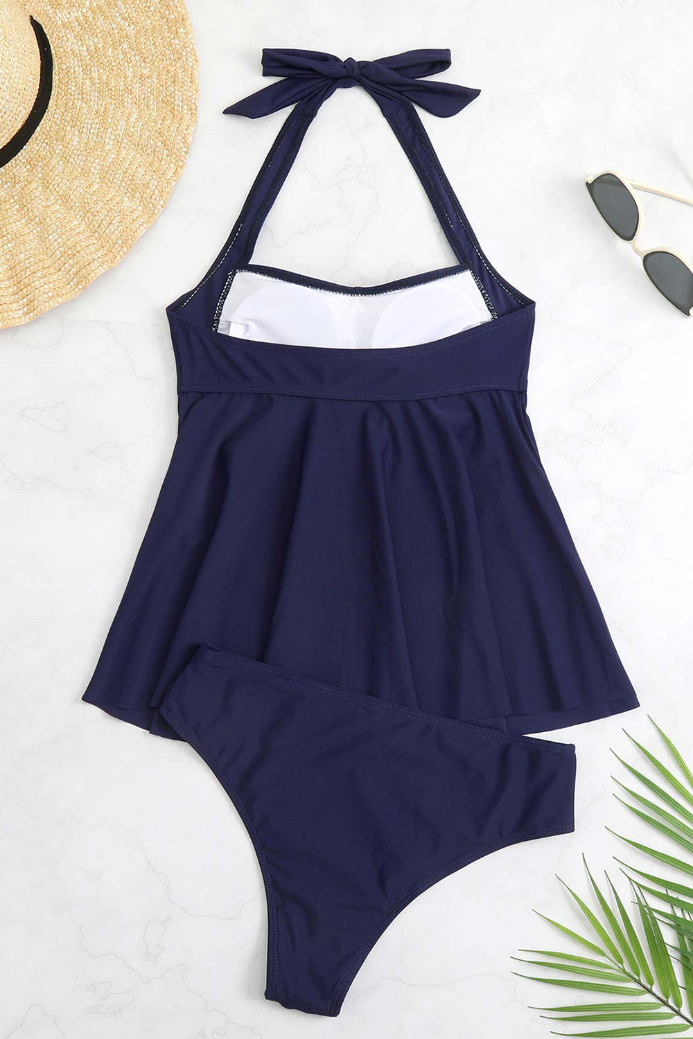 Costume da Bagno 2 Pezzi Halter Neri