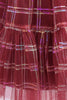 Carica l&#39;immagine nel visualizzatore di Gallery, Abito da festa per ragazza scozzese con fiocco