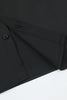 Carica l&#39;immagine nel visualizzatore di Gallery, Nero Uomo Senza Rughe Solid Maniche Lunghe Dress Shirt