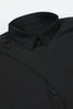 Carica l&#39;immagine nel visualizzatore di Gallery, Nero Uomo Senza Rughe Solid Maniche Lunghe Dress Shirt