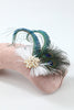 Carica l&#39;immagine nel visualizzatore di Gallery, Forcine per capelli Great Gatsby Green Peacock anni &#39;20