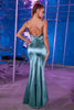 Carica l&#39;immagine nel visualizzatore di Gallery, Spaghetti blu Cinturini Simple Prom Dress