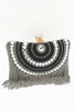 Carica l&#39;immagine nel visualizzatore di Gallery, Perle d&#39;oro Perle Party Clutch