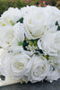 Carica l&#39;immagine nel visualizzatore di Gallery, Bouquet di damigella d&#39;onore rosa bianca