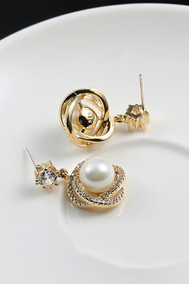 Carica l&#39;immagine nel visualizzatore di Gallery, Orecchini perle perline