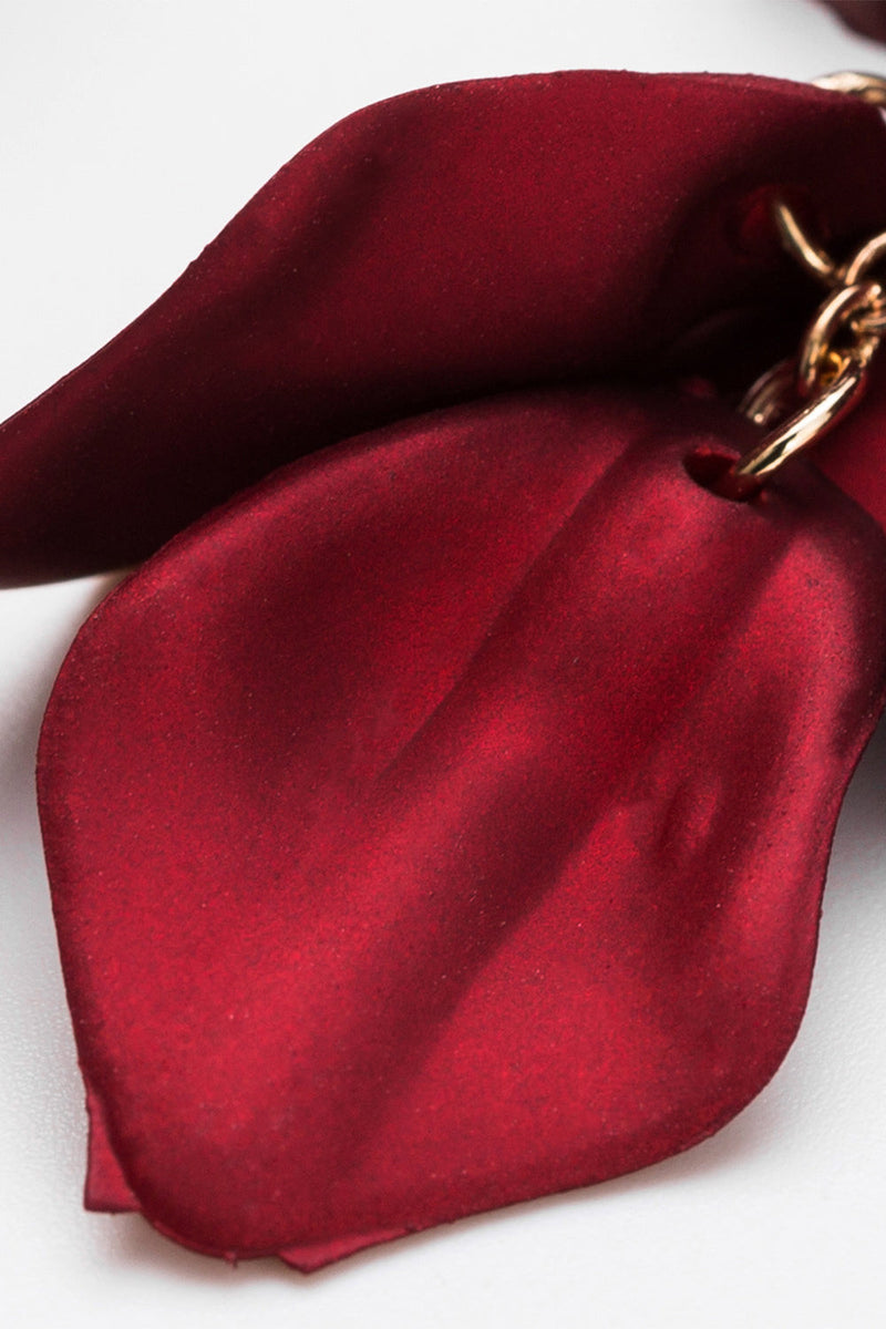 Carica l&#39;immagine nel visualizzatore di Gallery, Orecchini a goccia Red Petal