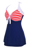 Costumi da bagno Navy e Red Stripe