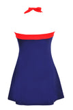 Costumi da bagno Navy e Red Stripe
