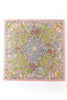 Carica l&#39;immagine nel visualizzatore di Gallery, Sciarpa quadrata stampata a foglie blu