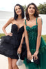 Carica l&#39;immagine nel visualizzatore di Gallery, Green Beading Tulle Abito da cocktail corto