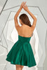 Carica l&#39;immagine nel visualizzatore di Gallery, Sweetheart verde scuro una linea vestito da ritorno a casa