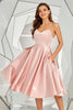 Carica l&#39;immagine nel visualizzatore di Gallery, Blush Sweetheart A Line Homecoming Dress