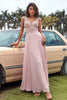 Carica l&#39;immagine nel visualizzatore di Gallery, Blush Appliques Chiffon Prom Abito