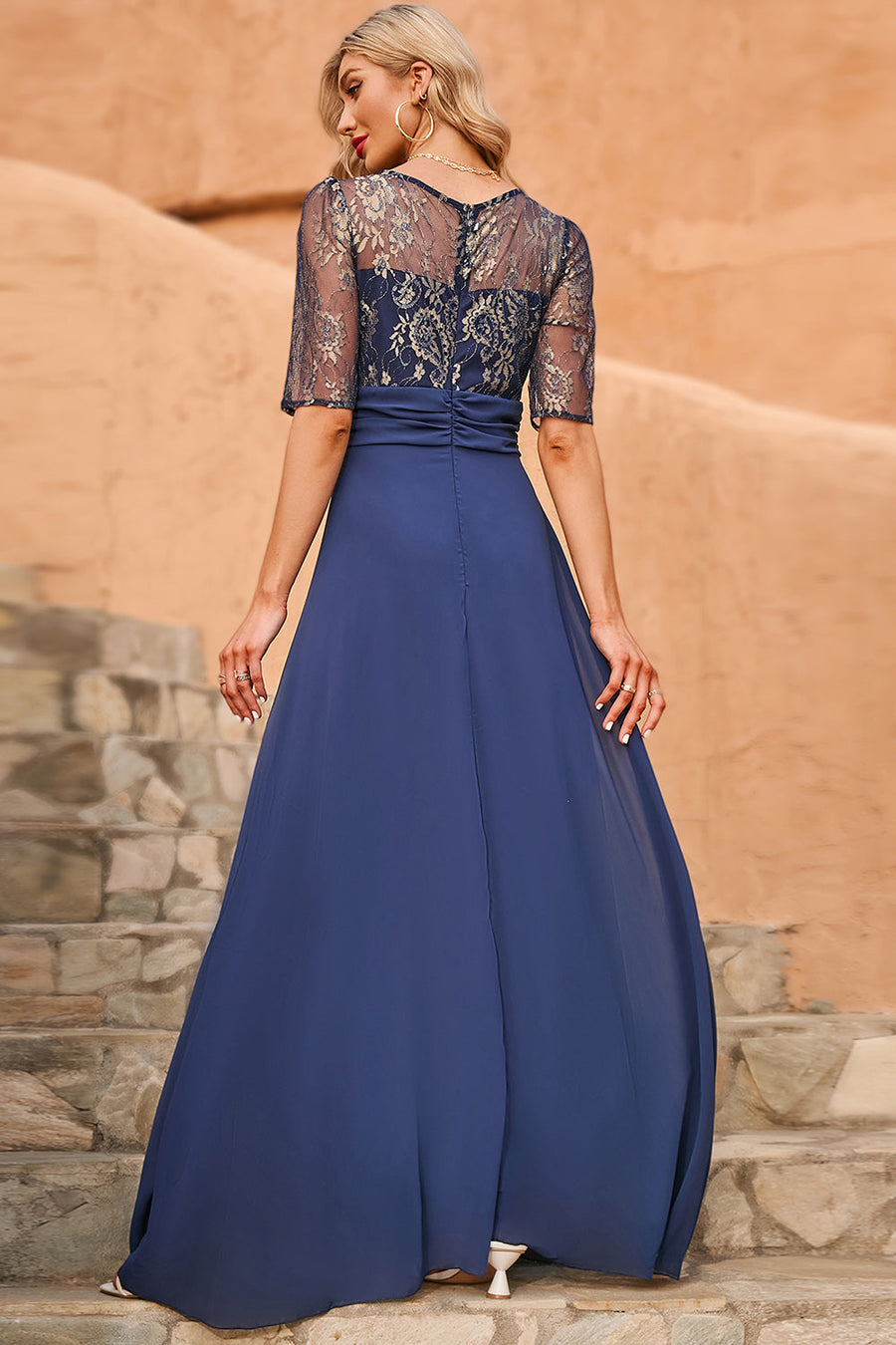 Mamma sposa in blu online