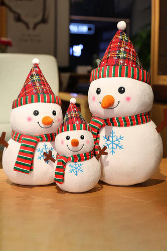 Regalo di Natale pupazzo di neve peluche giocattolo
