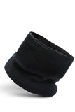 Cappello nero guanti sciarpa 3 pezzi