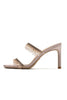 Carica l&#39;immagine nel visualizzatore di Gallery, Blush High Stiletto Open Toe Two Strap High Heeled Sandalo con Perline