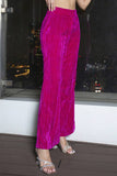 Fucsia Donna Suit Pantaloni