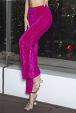 Fucsia Donna Suit Pantaloni