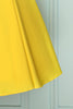 Carica l&#39;immagine nel visualizzatore di Gallery, Abito giallo abbottonato