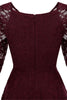 Carica l&#39;immagine nel visualizzatore di Gallery, Blush V-Neck 3/4 Maniche Pizzo Party Dress