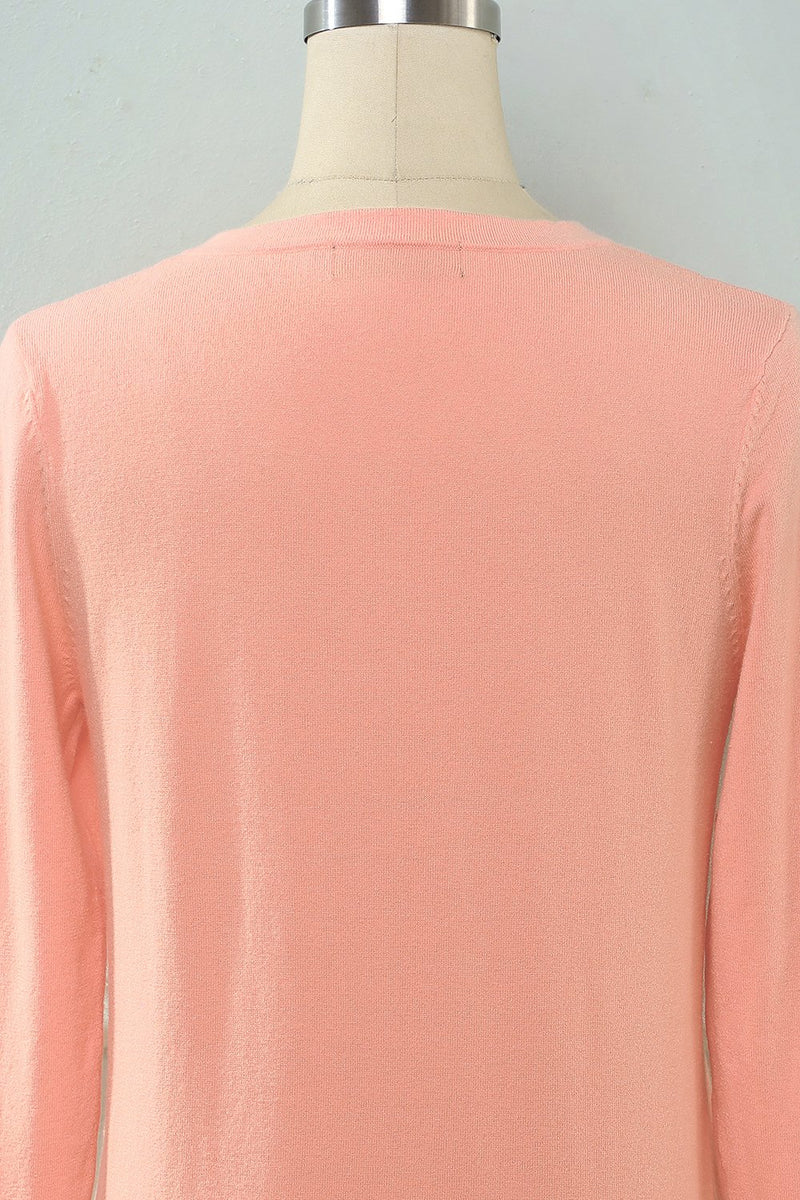 Carica l&#39;immagine nel visualizzatore di Gallery, Maglione a maglia rosa