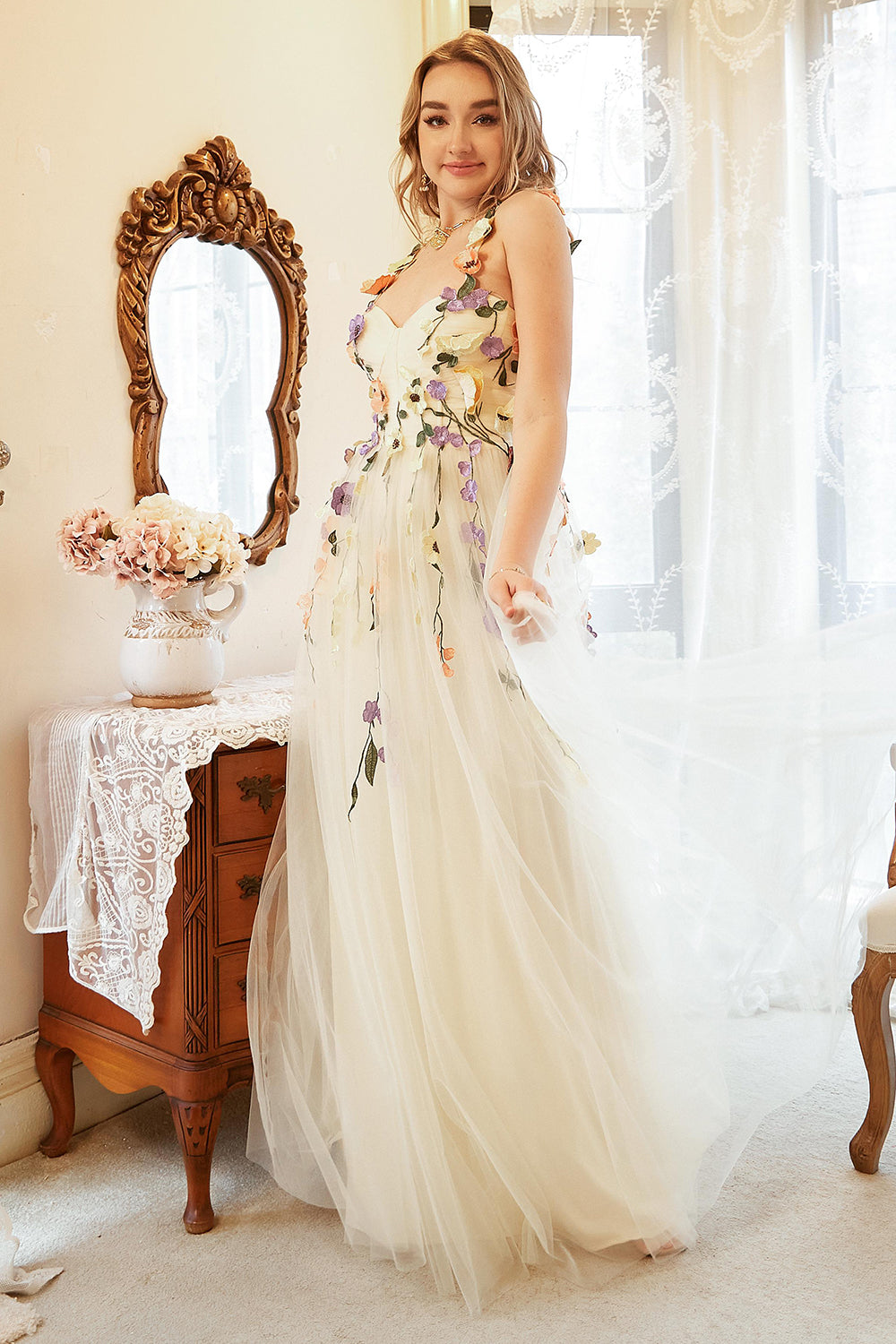 FASLOLSDP Abito Da Sera Lungo Da Donna In Pizzo A Mezza Manica Abito Da Sera 2023 Con Orlo Grande Lunghezza Piano Abiti Da Festa Abiti Da Ballo Di Fine Anno Nuova Rete Girocollo Cerimonia Di Laurea Ab 120031201