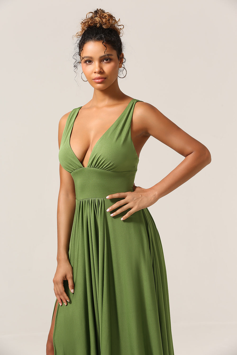 KURFACE Abito Da Damigella D'onore Da Sposa Una Spalla Alta Bassa Formale Abito Da Sera Con Tasche Per Le Donne Verde Smeraldo 34 126880586 KURFACE Abito Da Damigella D'onore Da Sposa Una Spalla Alta Bassa Formale Abito Da Sera Con Tasche Per Le Donne Verde Smeraldo 34 126880586