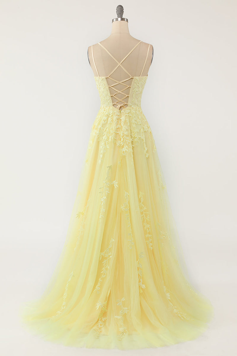 Carica l&#39;immagine nel visualizzatore di Gallery, Elegante Abito da Ballo A-line lavanda