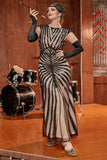 Sirena Paillettes Gatsby 1920s Flapper Abito