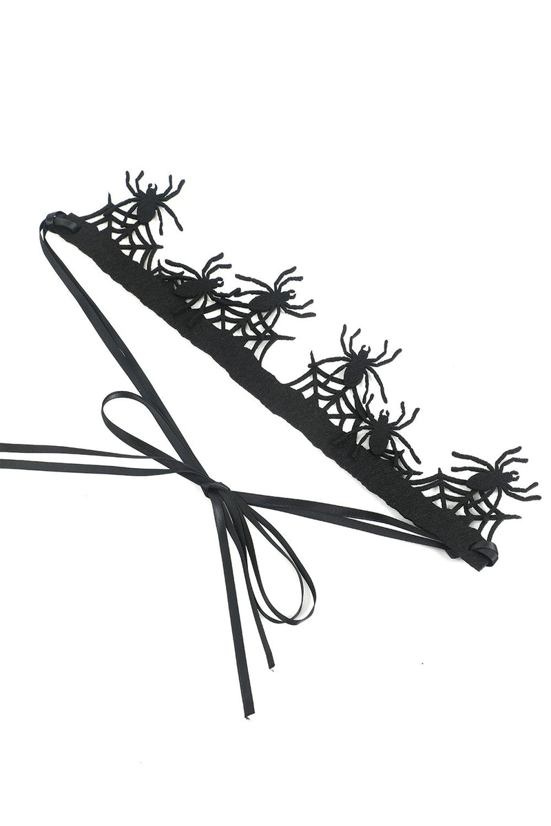 Carica l&#39;immagine nel visualizzatore di Gallery, Corona di ragno spaventosa nera