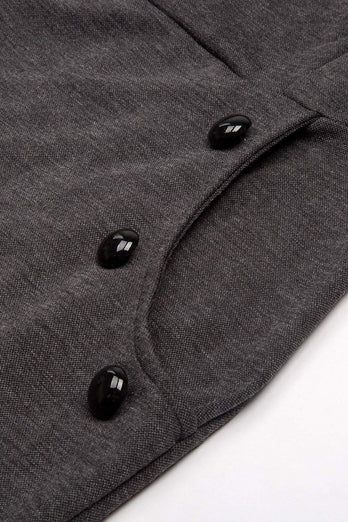 Abito vintage anni '60 con maniche corte