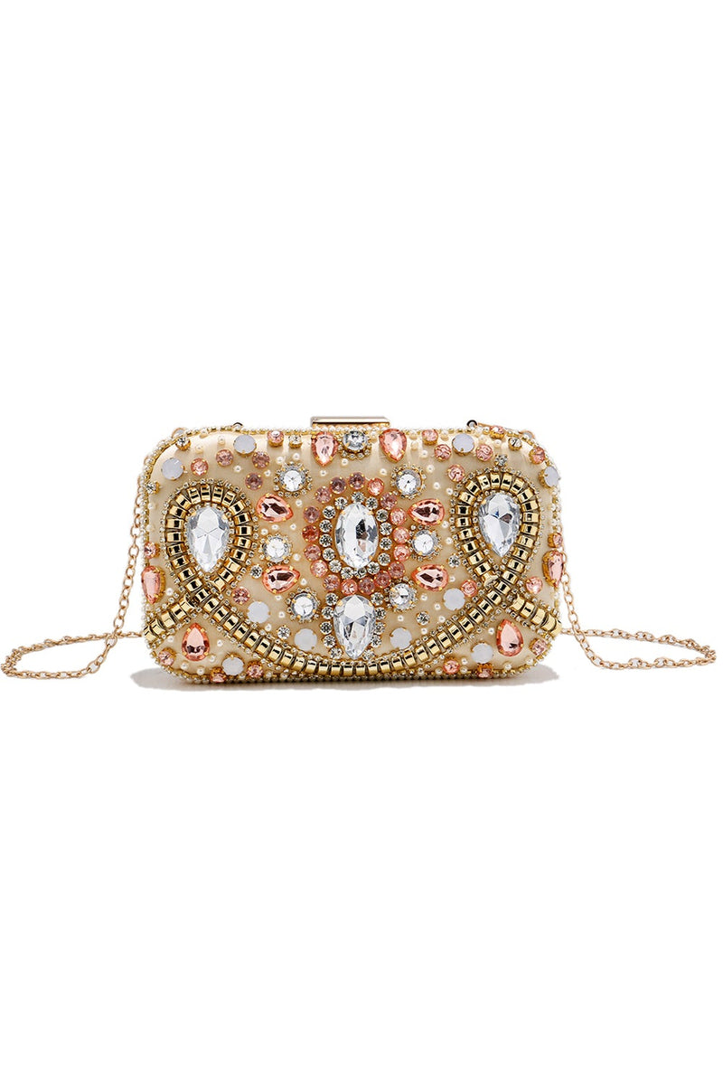 Carica l&#39;immagine nel visualizzatore di Gallery, Clutch Ricamata Party con Perline