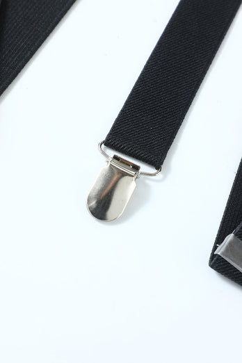 Nero 1920s Set di accessori per uomo