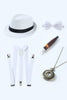 Carica l&#39;immagine nel visualizzatore di Gallery, Red 1920s Set di accessori per uomo