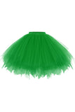 Short Tutu Ballet Bubble Skirt 50's Tulle Party Sottoveste Vintage